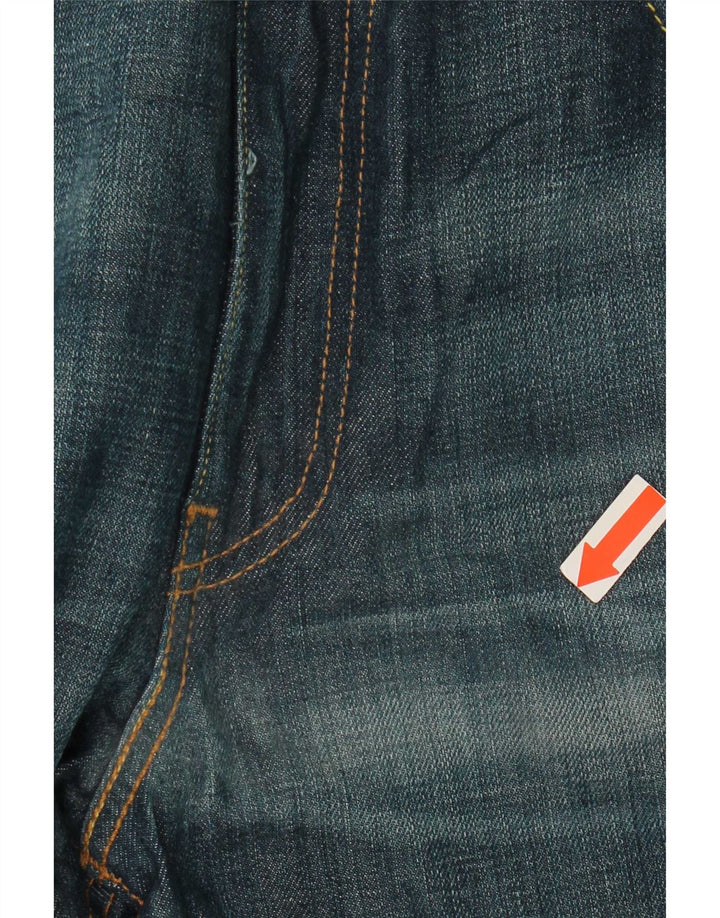 Levi's Herren 527 Slim Bootcut Jeans W36 L32 Blaue Baumwolle