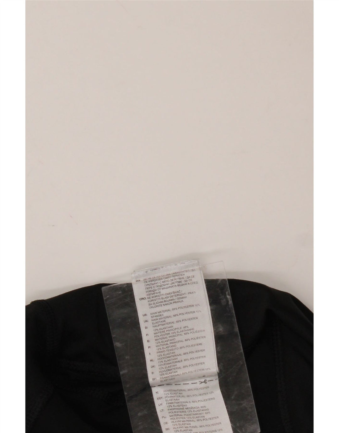 ADIDAS Womens Graphic Leggings UK 14 Large Black Polyester