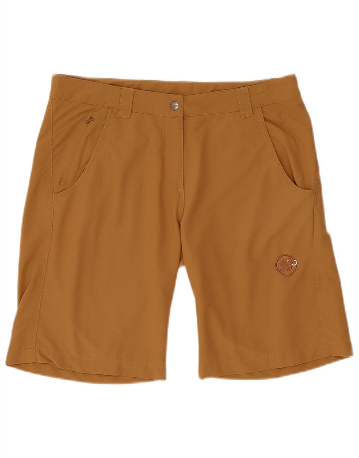 Mammut Damen Casual Shorts UK 12 Medium W32 Beige
