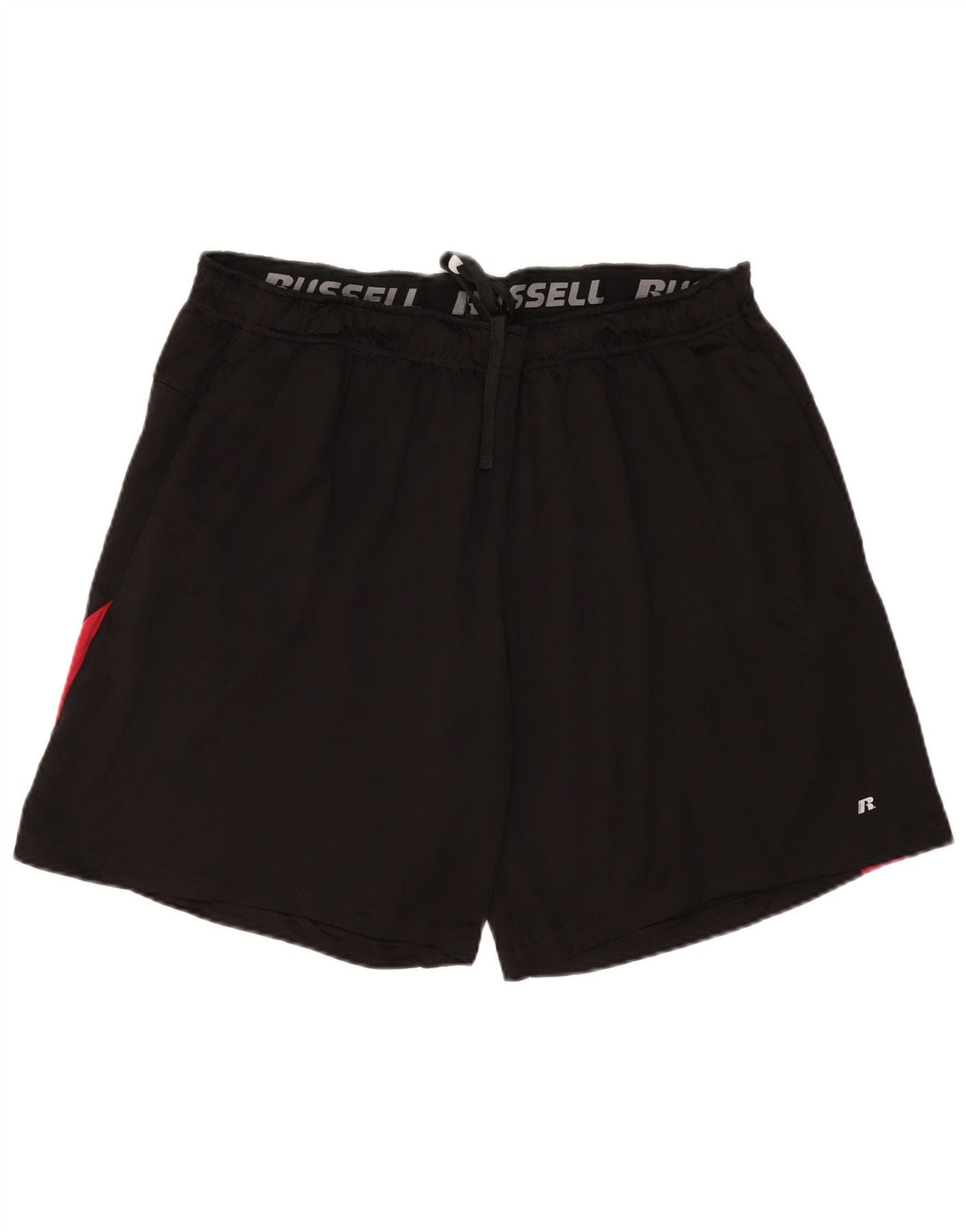 RUSSELL ATHLETIC Herren Sportshorts 2XL Schwarz Colourblock Polyester