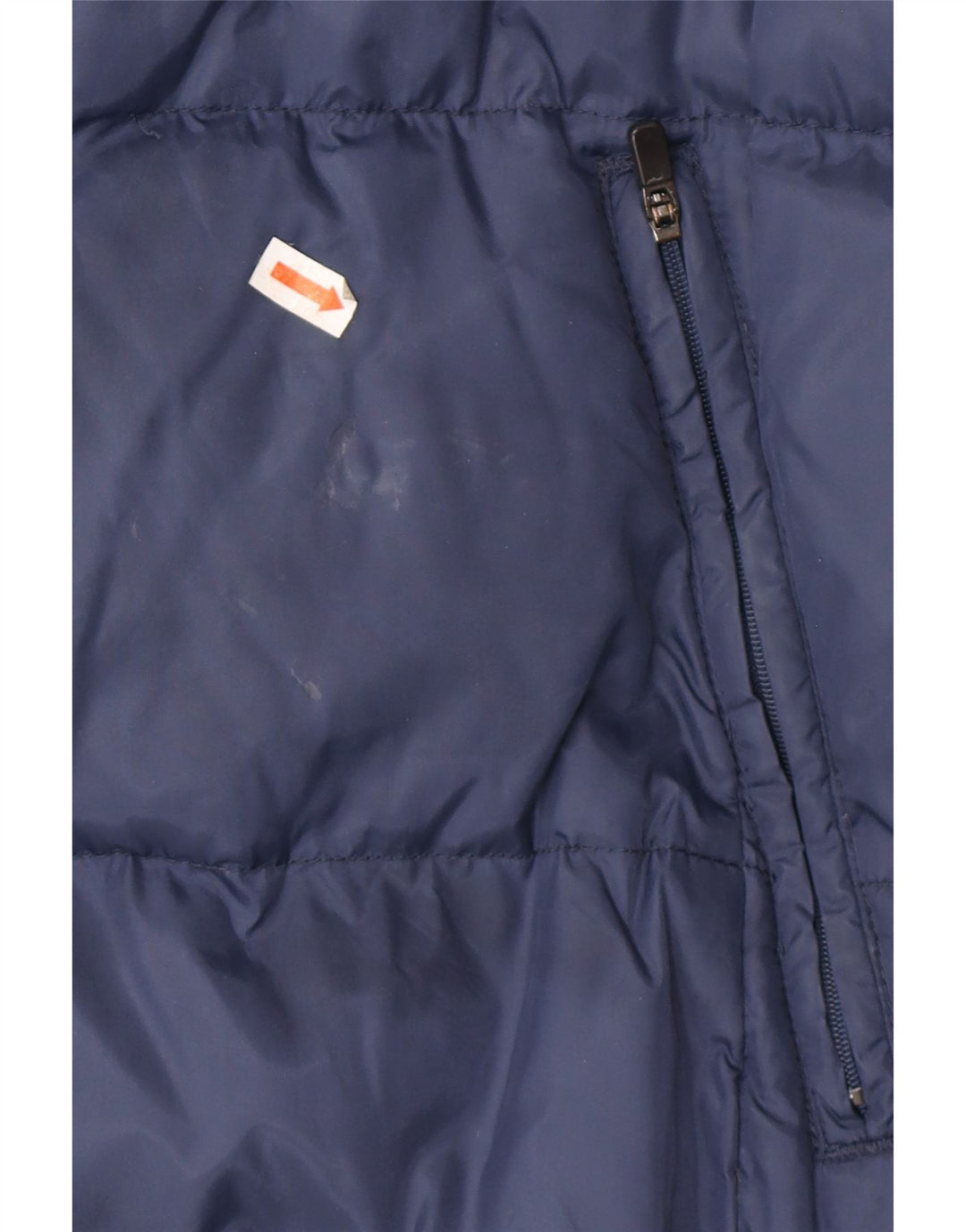 KAPPA Wattierte Herrenjacke mit Kapuze, UK 38, mittelmarineblau, Polyamid