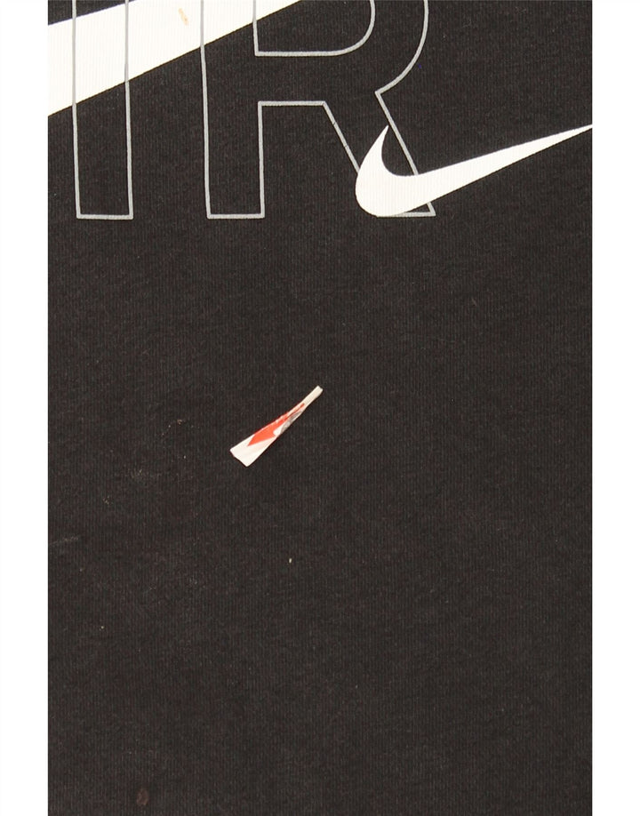 Nike Herren-Sweatshirt mit Grafik, Größe S, Schwarz, Baumwolle