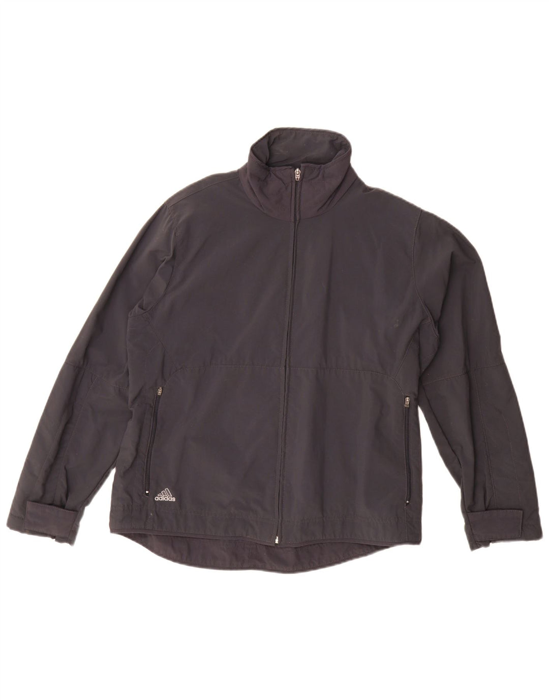 Adidas Damen Bomberjacke UK 14 Large Schwarz Polyamid