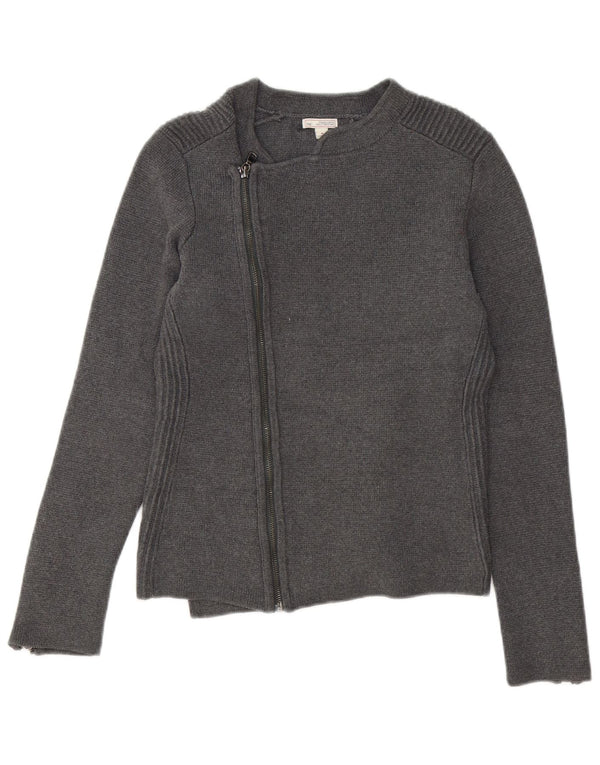 Gap Damen Strickjacke UK 14 Mittelgrau