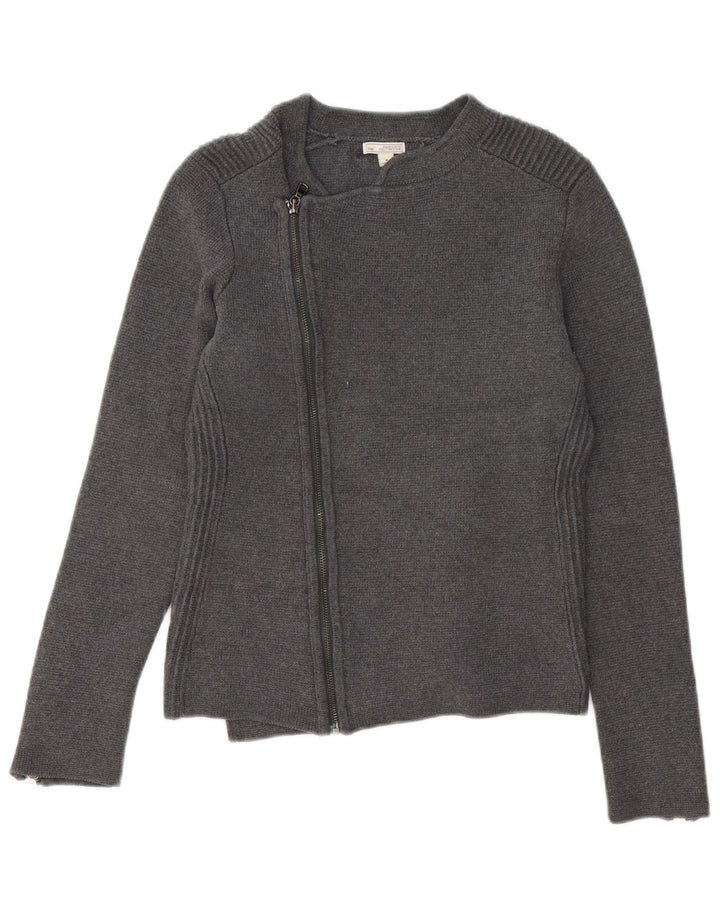 Gap Damen Strickjacke UK 14 Mittelgrau