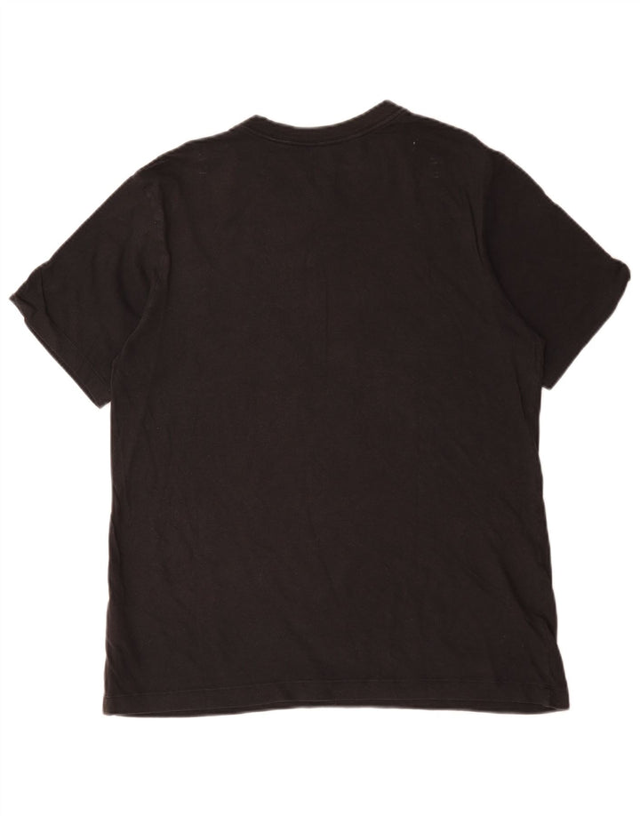 Nike Herren Sydney Thunder Grafik-T-Shirt aus mittelschwarzer Baumwolle