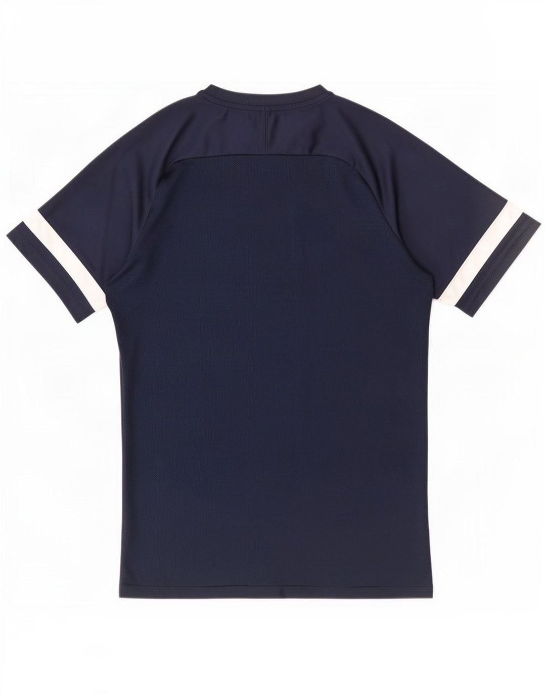 Nike Herren Dri Fit T-Shirt-Oberteil, groß, marineblaues Farbblock-Polyester