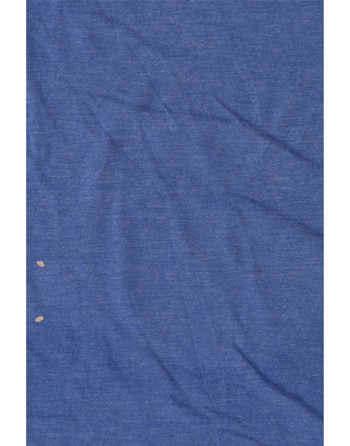 Hurley Herren Premium Fit Grafik-Trägershirt aus mittelblauer Baumwolle