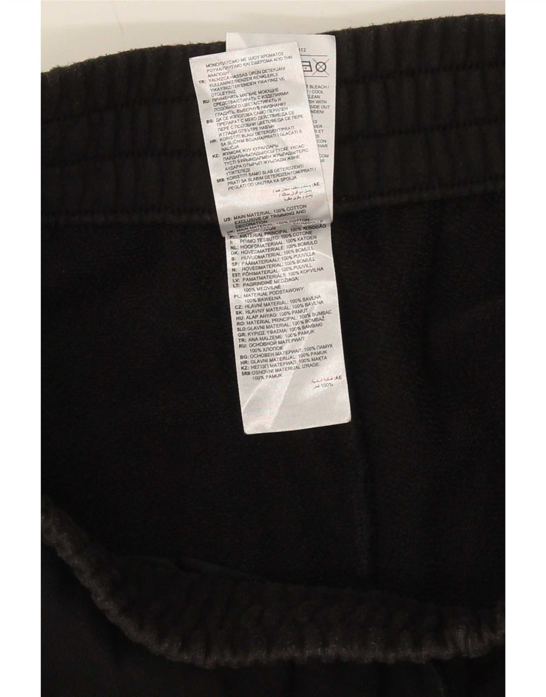 Adidas Herren Sport Shorts Große schwarze Baumwolle