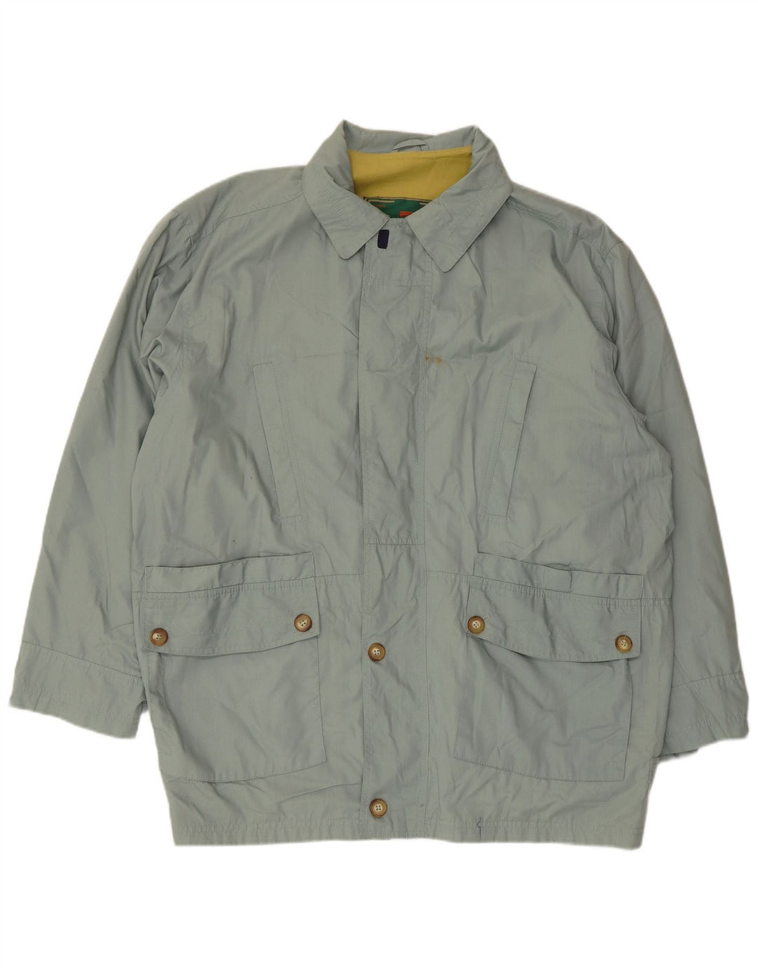 Zum Tragen über Herren-Utility-Jacke UK 42 XL Blau