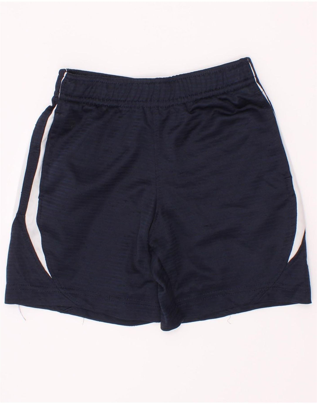 Nike Sportshorts für Jungen, 3–4 Jahre, marineblaues Farbblock-Polyester