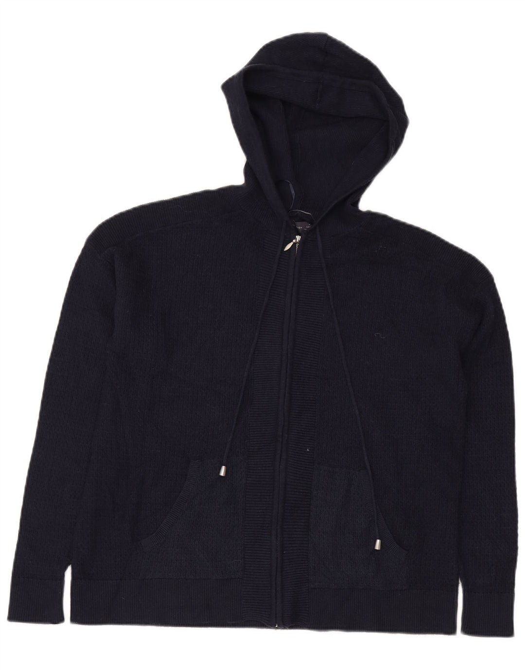 Marks & SPENCER Damen-Cardigan mit lockerer Passform, Gr. 14, mittleres Marineblau