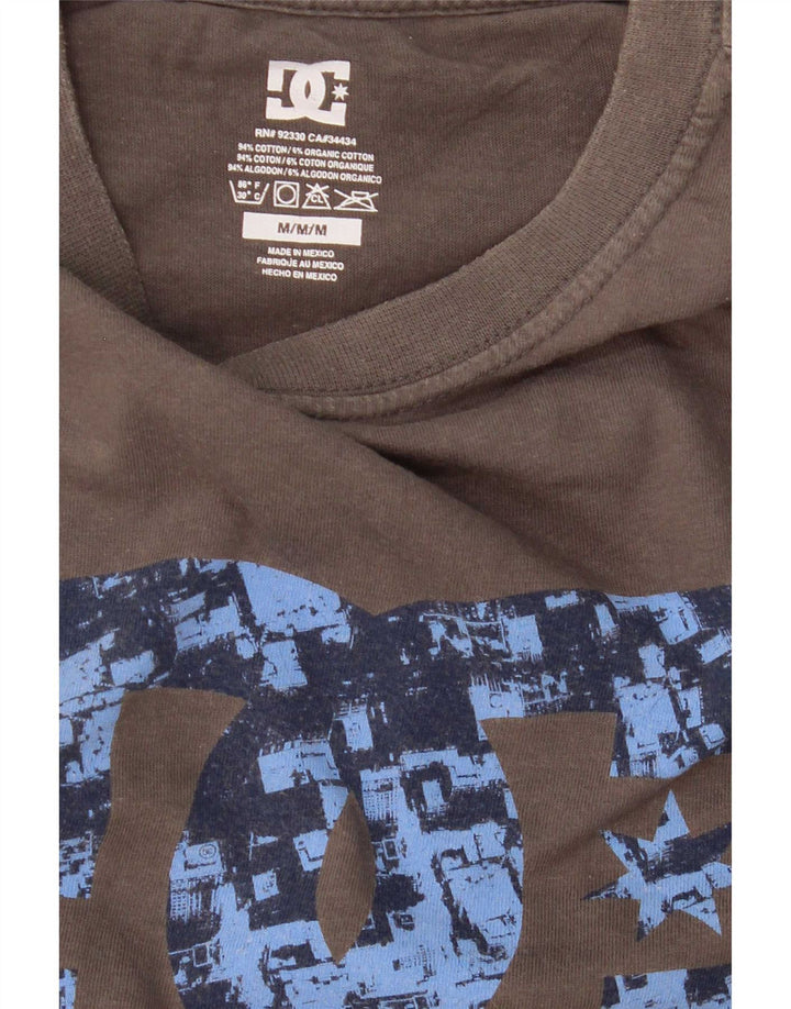 DC Herren-T-Shirt mit Grafik, mittelgraue Baumwolle
