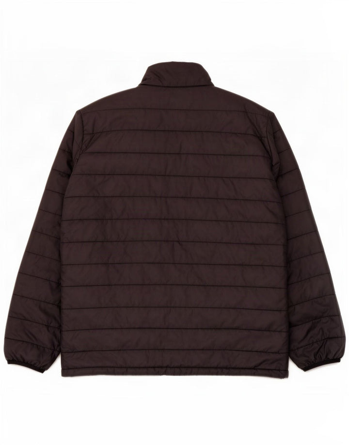Levi's Herren Wattierte Jacke UK 40 Large Schwarz Polyester