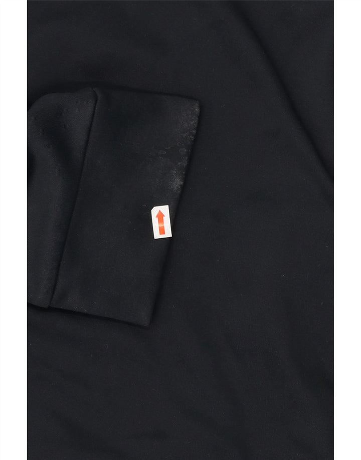Bench Herren-Trainingsanzugoberteil mit Grafik, 2XL, schwarzes Polyester