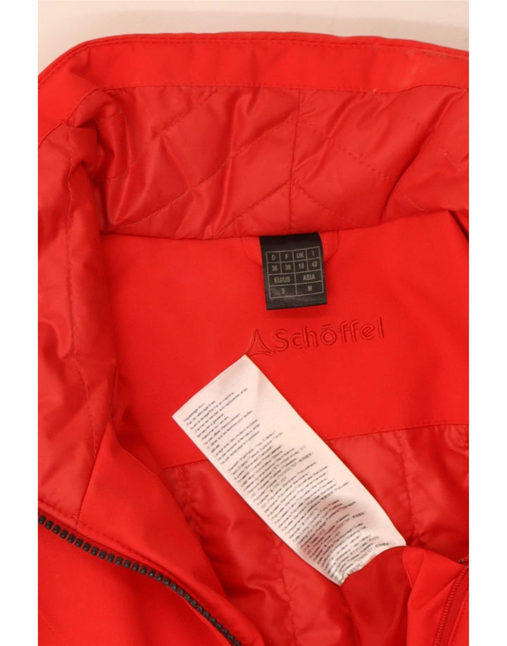 Schöffel Damen Bomberjacke UK 10 Small Rot Polyester
