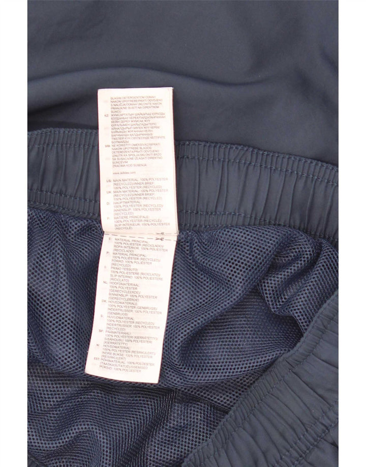 Adidas Damen Sportshorts UK 10 Small Marineblau Polyester
