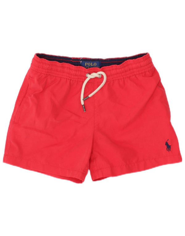 Polo Ralph Lauren Badeshorts für Jungen, 3–4 Jahre, Rot