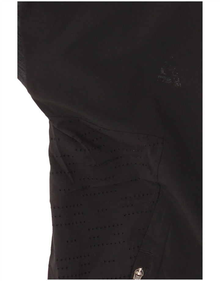 Nike Herren-Trainingsanzug-Oberteil, Jacke, klein, schwarz geflecktes Polyester