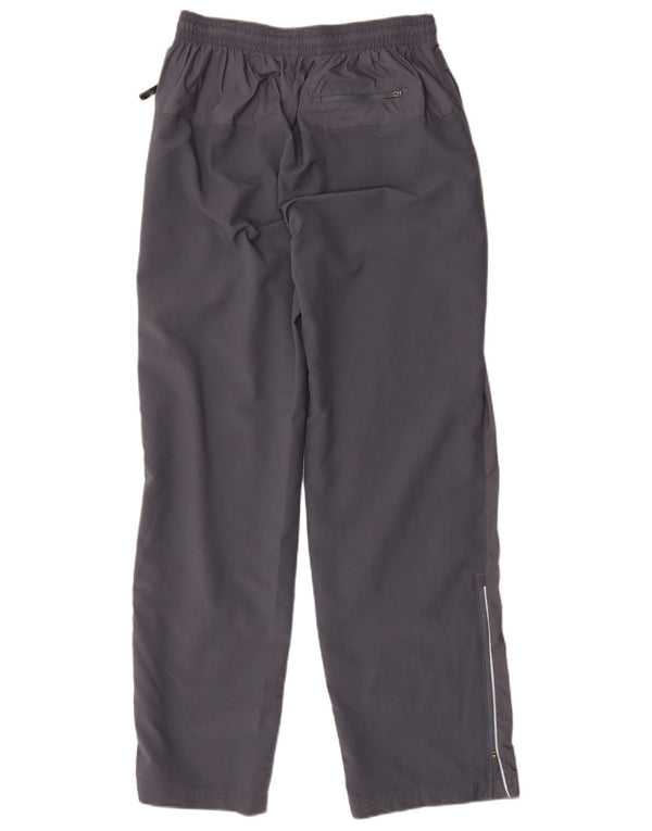 Adidas Herren-Trainingshose aus mittelgrauem Nylon