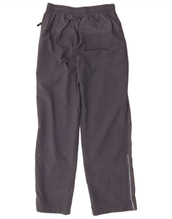 Adidas Herren-Trainingshose aus mittelgrauem Nylon