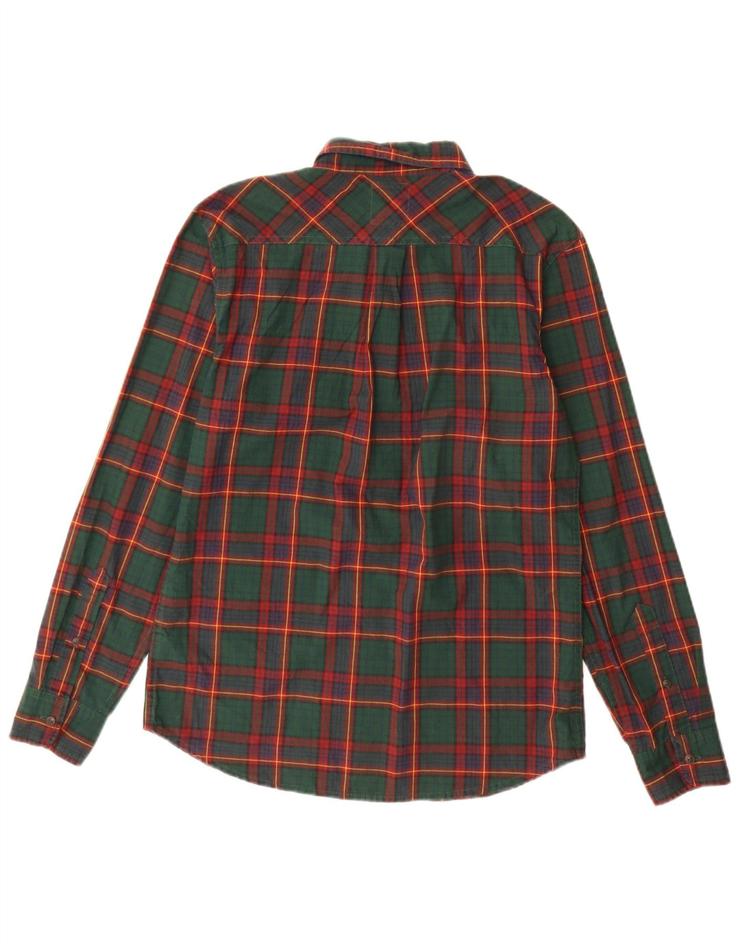 Levi's Herrenhemd, klein, grün kariert, Baumwolle