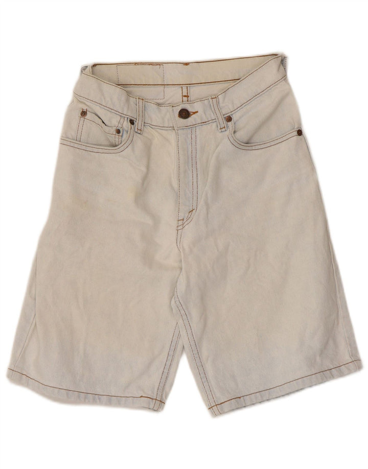 Levi's Damen 550 Denim Shorts US 5 Small W25 Blaue Baumwolle