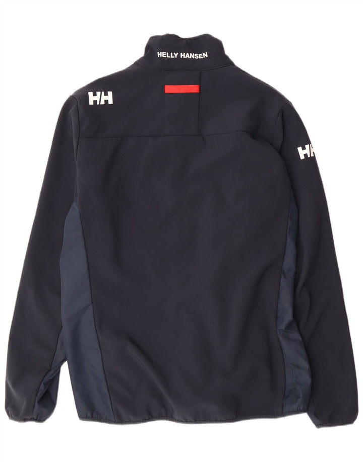 HELLY HANSEN Herren-Trainingsanzug, Oberjacke, XL, Marineblau, Polyester