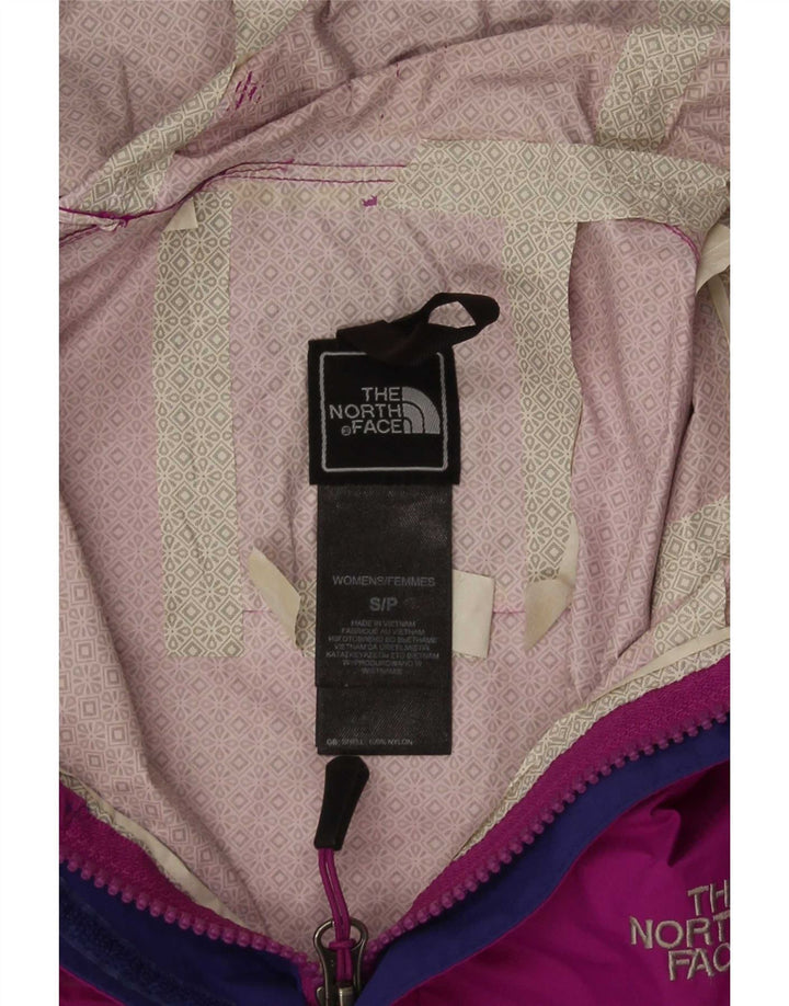 The North Face Damen-Regenjacke mit Kapuze, UK 10, Größe S, kastanienbraunes Nylon