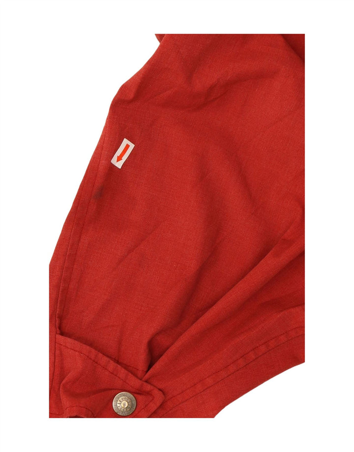 SEA BARRIER Mens Utility Jacket UK 42 XL Red