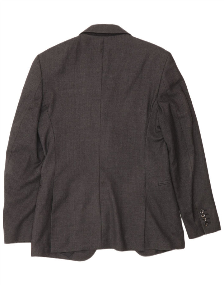 Reiss Herren-Blazer mit 1 Knopf, Gr. 36, Grau
