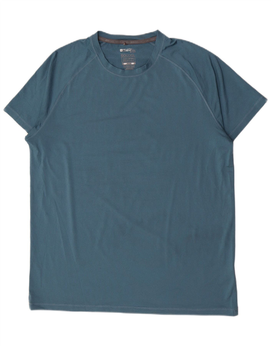 Mountain Warehouse Herren-T-Shirt-Oberteil XL, blaues Polyester