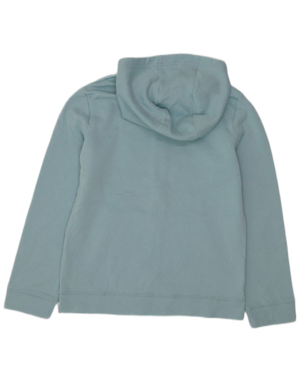 Nike Jungen-Kapuzenpullover mit Reißverschluss, 12–13 Jahre, groß, türkisfarbene Baumwolle