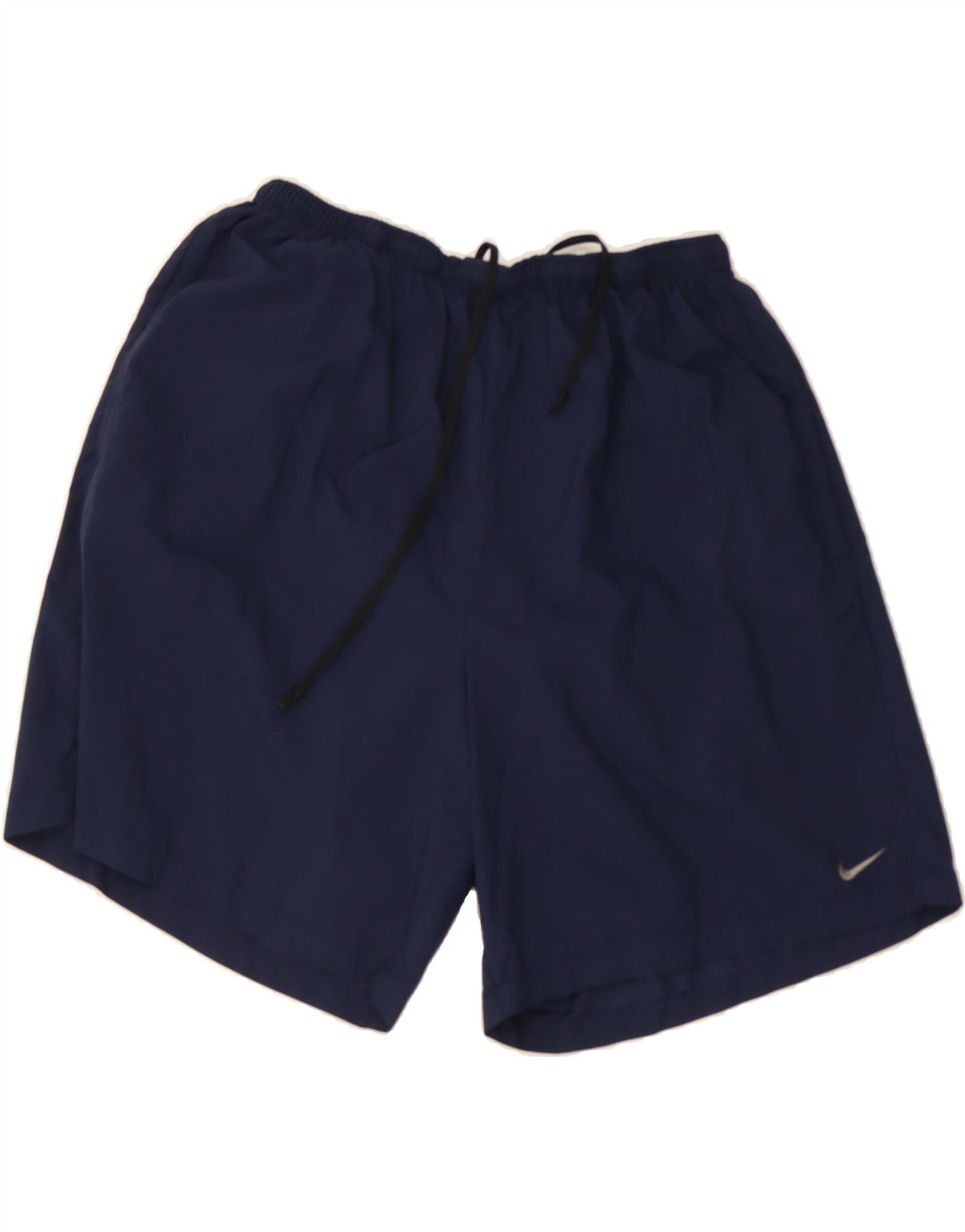 NIKE Mens Sport Shorts Medium  Navy Blue Nylon Vintage Nike and Second-Hand Nike from Messina Hembry 