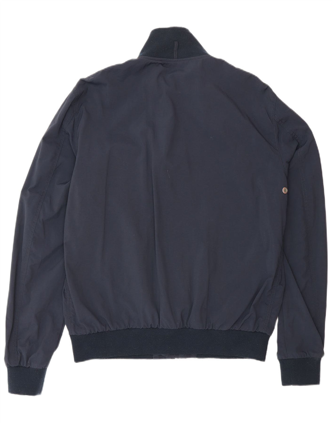 Gas Herren Bomberjacke UK 40 Large Marineblau Polyamid