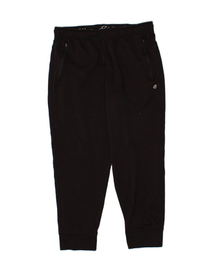 EDDIE BAUER Mens Tracksuit Trousers Joggers Large  Black Polyester Vintage Eddie Bauer and Second-Hand Eddie Bauer from Messina Hembry 