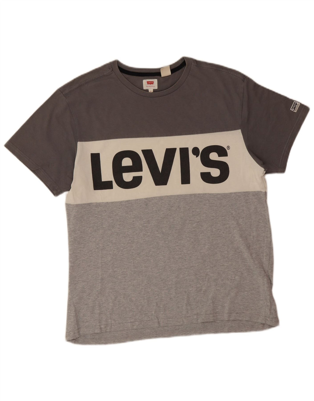 Levi's Herren-T-Shirt mit Grafik, mittelgroß, mehrfarbig, Farbblock