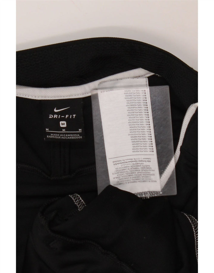 NIKE Herren-Trainingsanzug-Top-Jacke, Mittelschwarzes Farbblock-Polyester