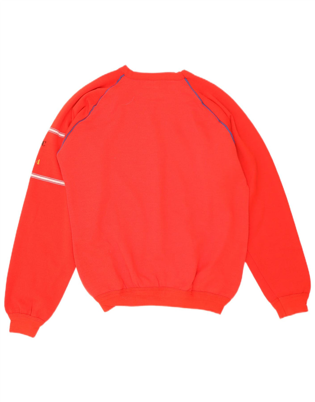 Samar Herren-Sweatshirt mit Grafik, groß, rotes Acryl