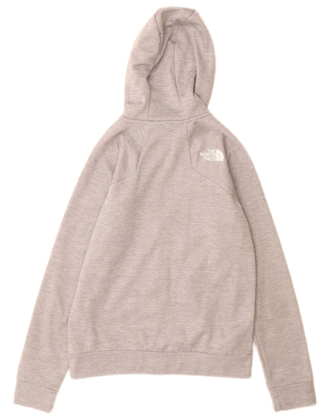 The North Face Jungen-Kapuzenpullover mit Reißverschluss, 11–12 Jahre, groß, graues Polyester