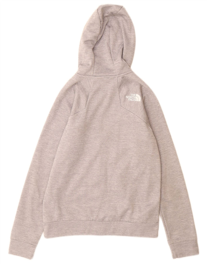The North Face Jungen-Kapuzenpullover mit Reißverschluss, 11–12 Jahre, groß, graues Polyester