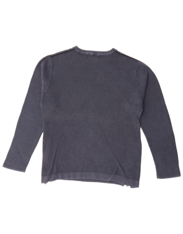 Zara Jungen-Pullover mit Rundhalsausschnitt, 13–14 Jahre, Marineblau