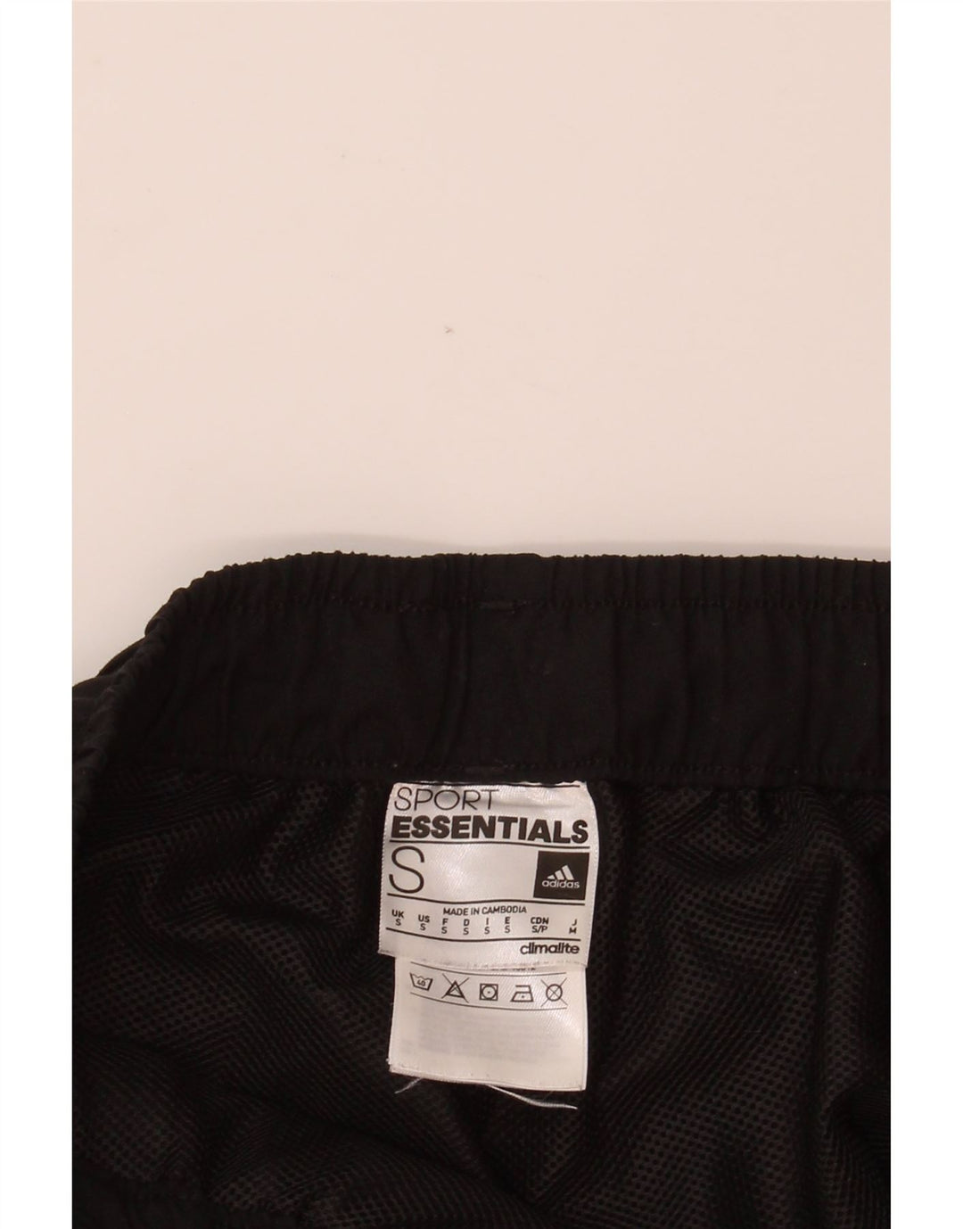 ADIDAS Herren Climalite Sport Shorts Small Schwarz Polyester