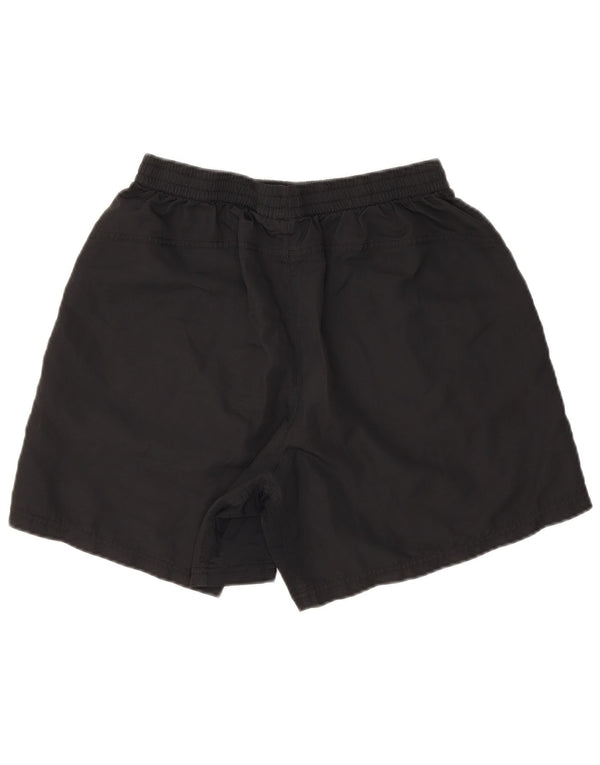 Under Armour Heat Gear Sportshorts für Jungen, 11–12 Jahre, groß, schwarzes Polyester