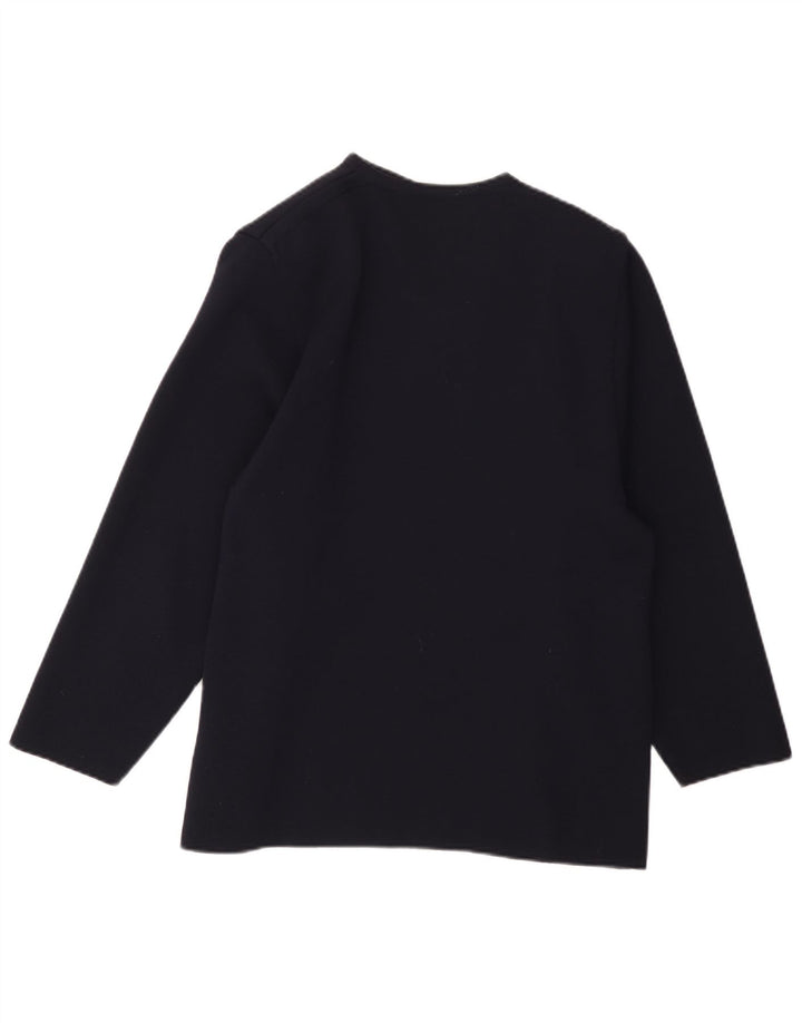 STIZZOLI Damen-Strickjacke, zweireihig, Gr. 14, mittelmarineblau