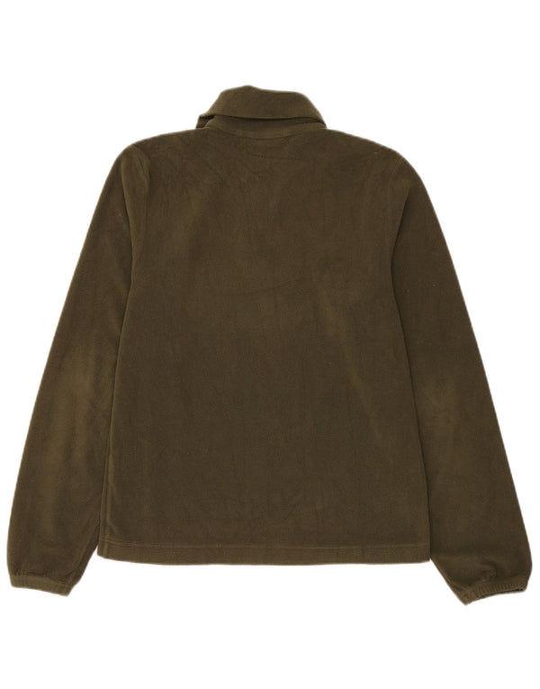 Lotto Damen-Fleecepullover mit Reißverschluss am Hals, Gr. 10, Größe S, Grün, Sport
