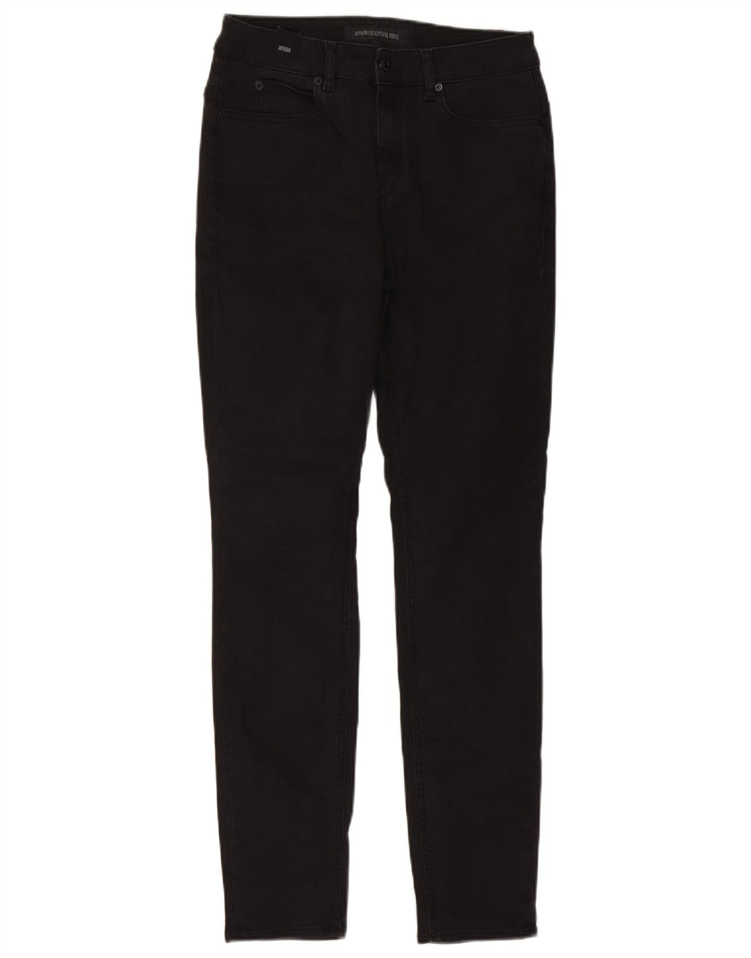 Drykorn Damen Slim Jeans W29 L31 Schwarze Baumwolle