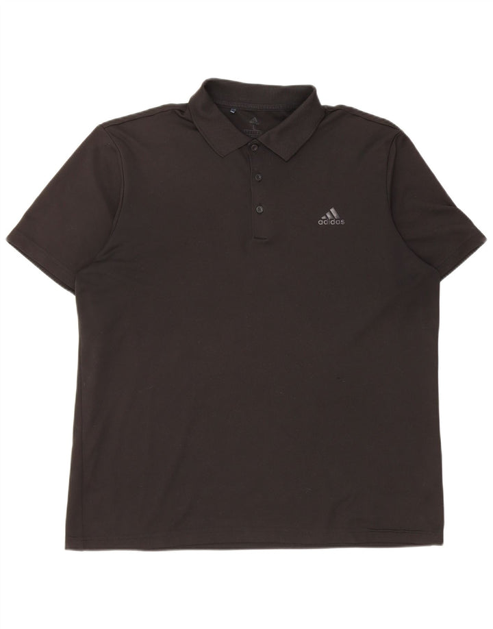 Adidas Herren Poloshirt Large Schwarz