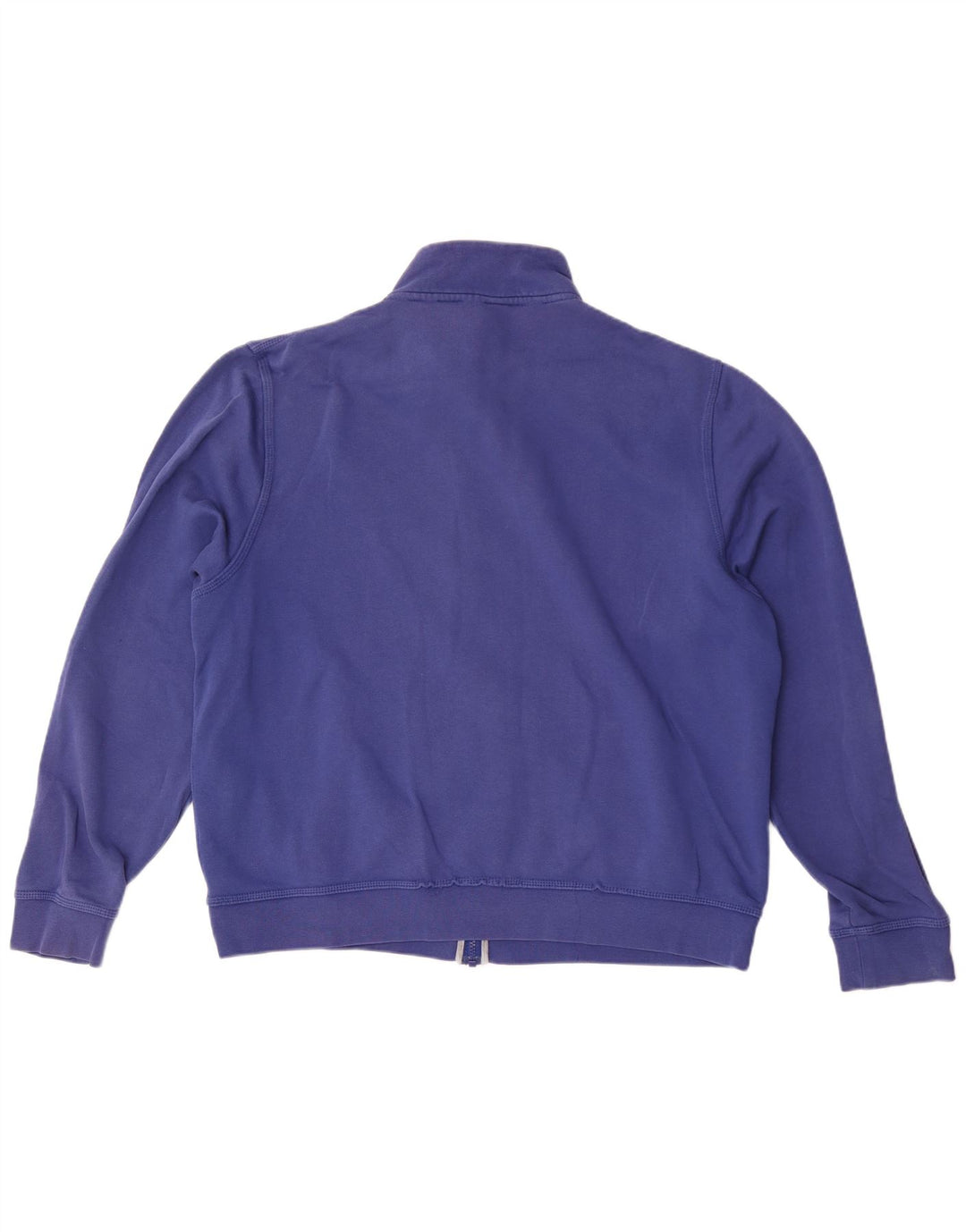 Nike Herren-Trainingsanzug-Top-Jacke XL, blaue Baumwolle