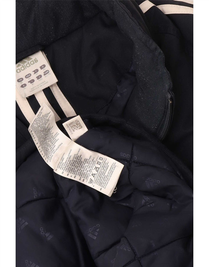 Adidas Herren Wattierte Jacke UK 42 XL Marineblau Polyester